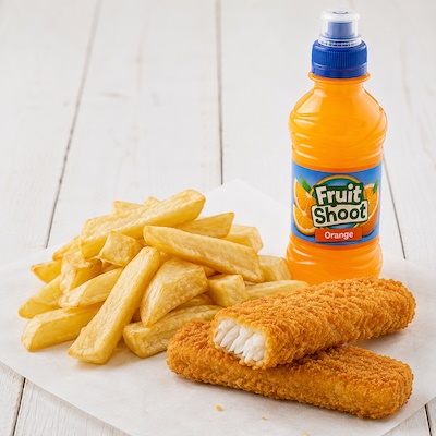 Fish Finger Kids Meal