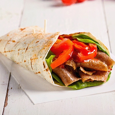 Lamb Donner Wrap